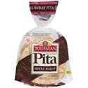 Toufayan Whole Wheat Pita Bread 6 ct