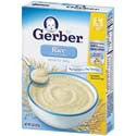 Gerber Baby Cereal Rice