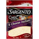 Sargento Italian 6 Cheese Shredded 8oz