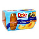 Dole Fruit Cups Peaches