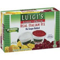 Luigis Italian Ice Lemon & Strawberry Variety 6pk