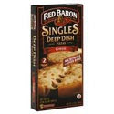 Red Baron Pizza Deep Dish Cheese Singles Microwave 2 ct