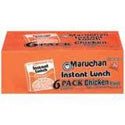 Ramen Noodles Instant Lunch 6 Pack Chicken