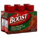 Boost High Protein Nutritional Drink Chocolate 6 pack 8oz can