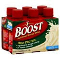 Boost High Protein Nutritional Drink Vanilla 6 pack 8oz