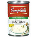 Campbell's Condensed 98% Fat Free Cream of Mushroom Soup 10oz