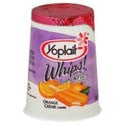 Yoplait Whips Yogurt Orange Cream 4oz
